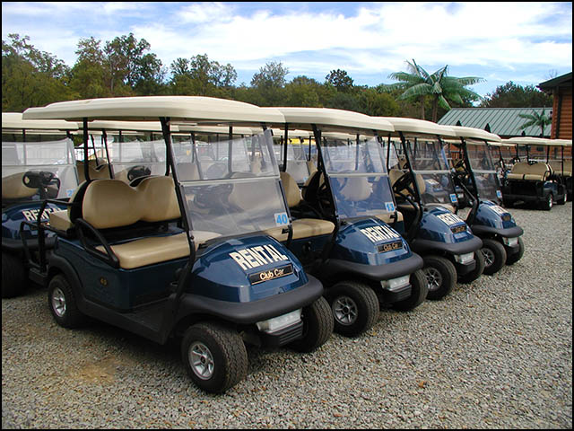 photo of golf cart rentals