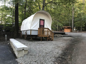 covered wagon - site CW4 - Jellystone Park™ Mill Run