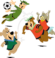 sports and tailgate weekend fun at Yogi Bear's Jellystone Park™ in Mill Run PA