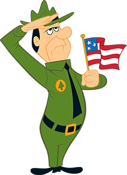 ranger smith is celebrating Memorial Day Weekend at Yogi Bear's Jellystone Park™ in Mill Run PA