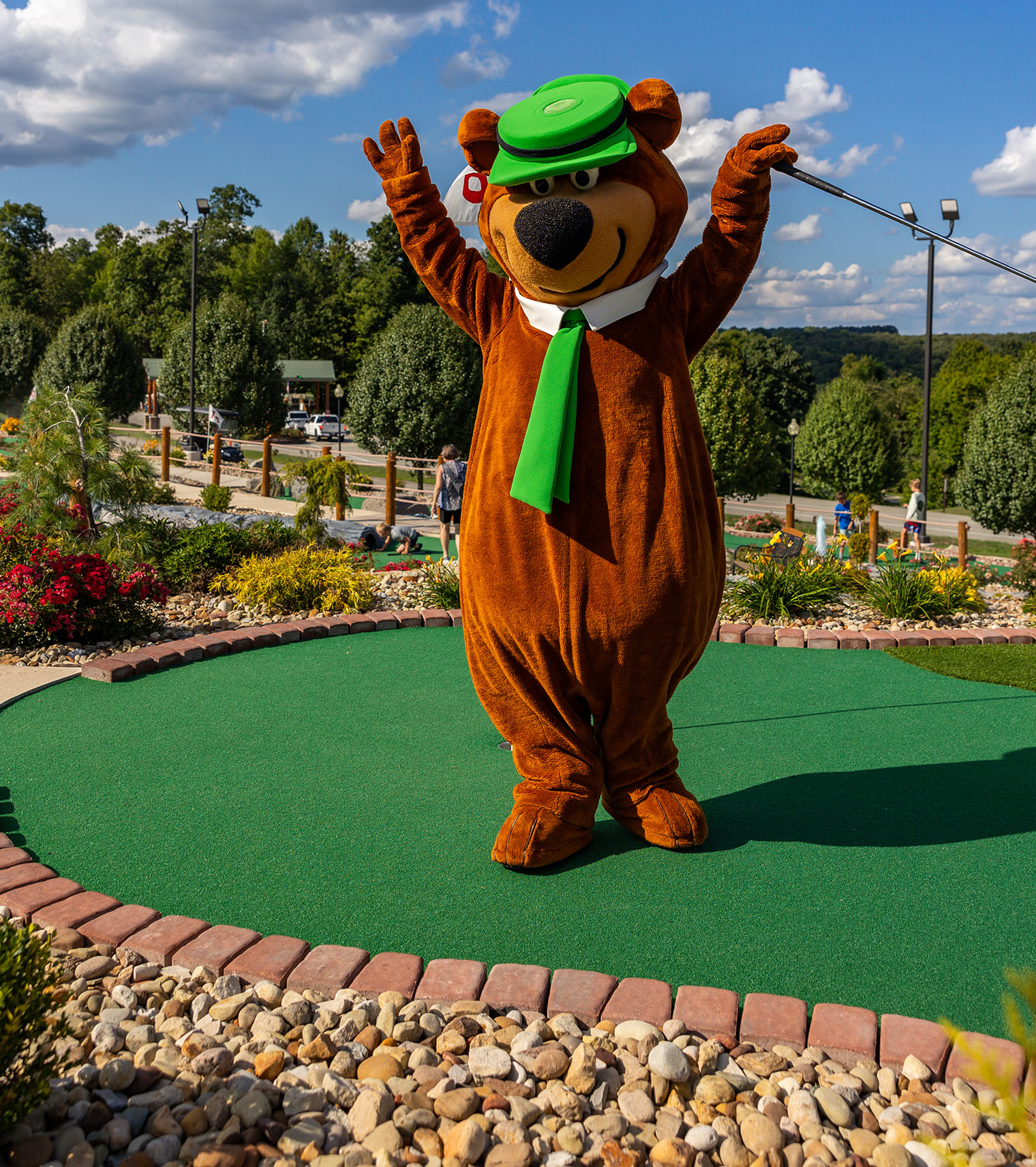 Come play some mini golf at Jellystone Park™ Mill Run with Yogi Bear™!
